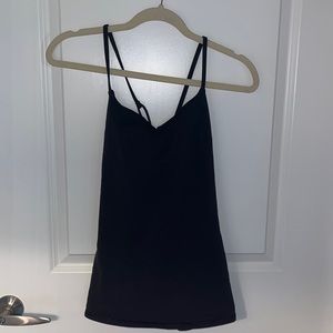 Black Lulu lemon tank